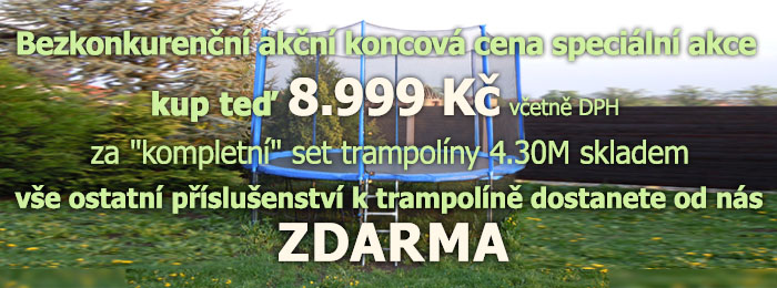 AKCE KUP TEĎ ZA 8.999 KĆ